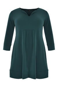 Tunic waist pleat DOLCE - green - #4
