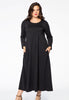 Dress COCO long - black 