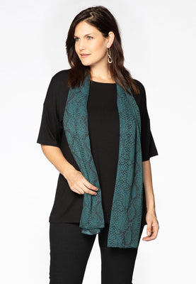 Scarf SNAKE - green  - #1