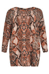 Sweater SNAKE jersey - orange - #4