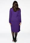 Dress INTERLOCK pockets - purple - #3