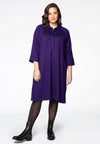 Dress INTERLOCK collar - purple - #2