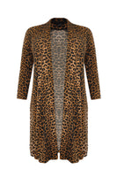 Cardigan LEOPARD - brown - #4