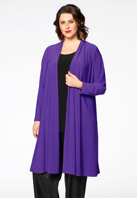 Cardigan DOLCE pleated - purple  - #1