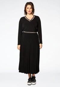 Skirt DOLCE plissé - black - #1