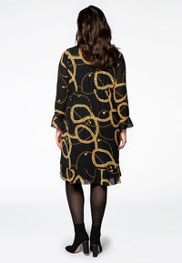 Dress PARIS frills - black - #3