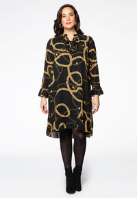 Dress PARIS frills - black - #2