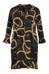 Dress PARIS frills - black - #4