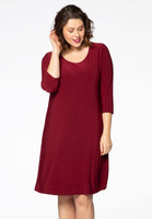 Dress DOLCE A-line - red - #1