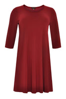 Dress DOLCE A-line - red - #4