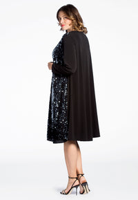 Cardigan SEQUINS - black - #3