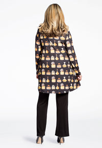 Tunic wide bottom PERFUME - black - #3