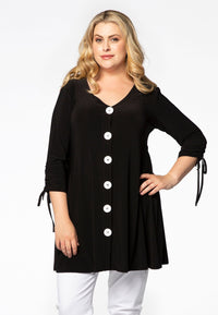 Cardigan wide bottom DOLCE - black - #1