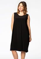 Dress side pleats DOLCE - black  - #1