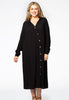 Dress buttoned VISCOSE - black 