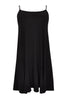 Dress spaghetti straps DOLCE - black  - #4