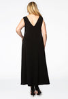 Dress lace v-neck DOLCE - black - #3