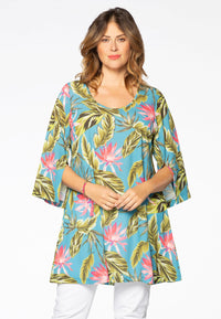 Tunic wide bottom HAWAII - multi - #1