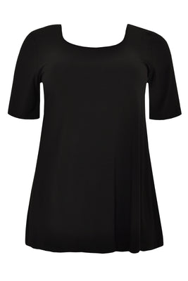 Shirt deep back DOLCE - black  - #4