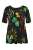 Tunic flare TROPICAL - white  - #4