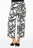 Trousers 7/8 PAISLEY FLOWER - white  - #3