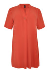 Dress metal pin - red - #4