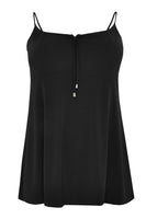 Singlet flare spaghetti DOLCE - black - #4