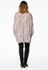 Pullover wide LEOPARD - brown - #3