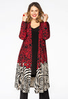 Cardigan LEO TIGER - red 