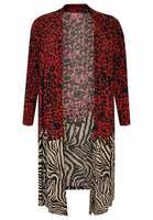 Cardigan LEO TIGER - red  - #4