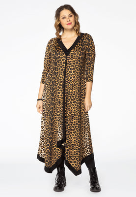 Dress pointy LEOPARD - brown - #2