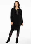 Tunic flare strass trim DOLCE - black - #2