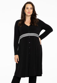 Cardigan waist tape DOLCE - black - #1