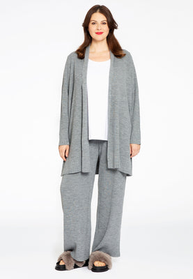 Cardigan rib LOUNGE - grey  - #2