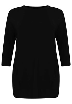 Shirt wide LOUNGE - black  - #4