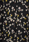 Tunic V-neck pleat DAISY - black - #5