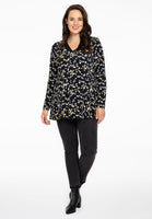 Tunic flare DAISY - black  - #2