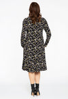 Dress frilled bottom DAISY - black - #3