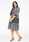 Dress frill HEARTS - black - #2