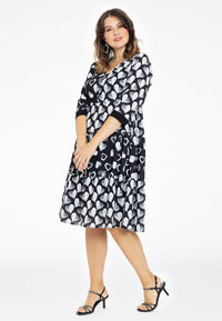 Dress frill HEARTS - black - #2