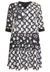 Dress frill HEARTS - black - #4