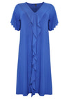 Dress frilled DOLCE - indigo - #4