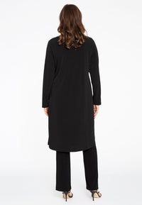 Long vest INTERLOCK - black - #3