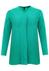 Pullover A-line pleat - green 