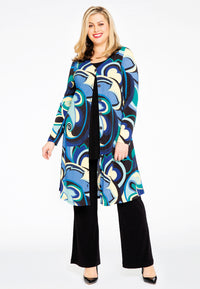 Cardigan A-line FUNK - black - #2
