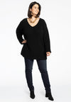 Pullover with rib - black - #2