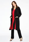 Cardigan with scarf DOLCE - black - #2