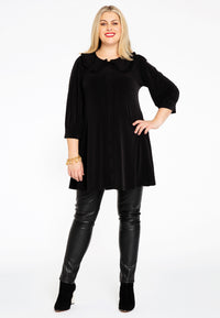 Tunic-blouse wide bottom DOLCE - black - #2