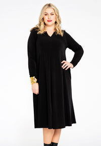 Pleated dress DOLCE - black - #1