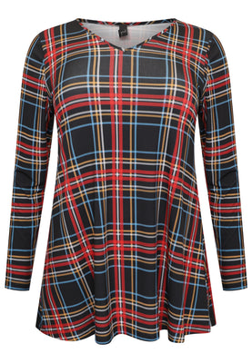 Tunic flare GLASGOW - black  - #4